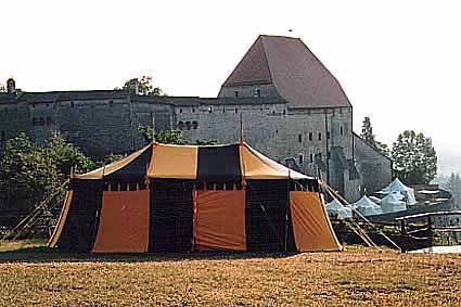 Bild  Mittelalterzelt LOUVRE (Modell ohne Vordach)
